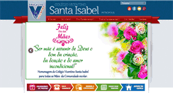 Desktop Screenshot of colegio-santa-isabel.com.br